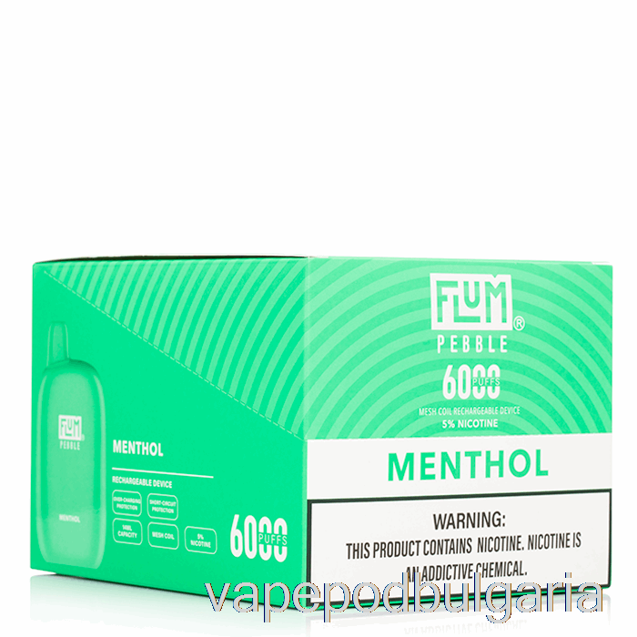 Vape Bulgaria [10-pack] Flum Pebble 6000 за еднократна употреба
